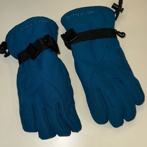 Kids Blue Mittens